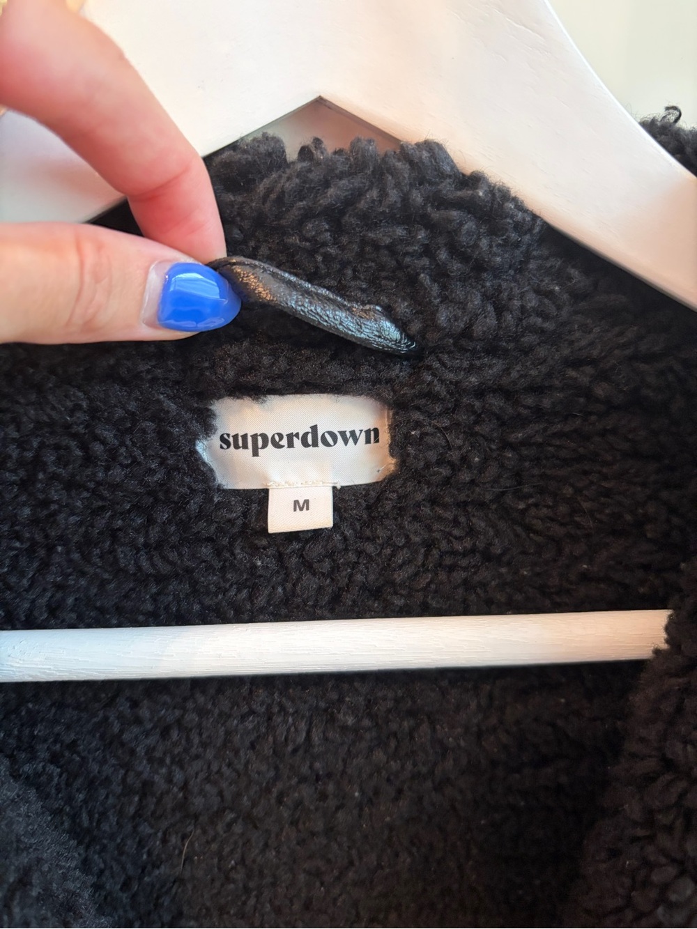 Superdown shearling jacket - Picture 5 of 6